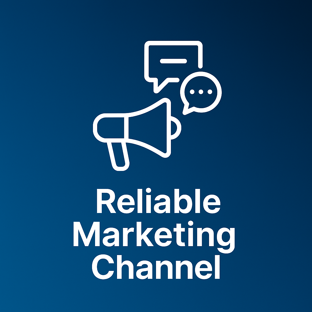 Reliable Marketing Channel Icon